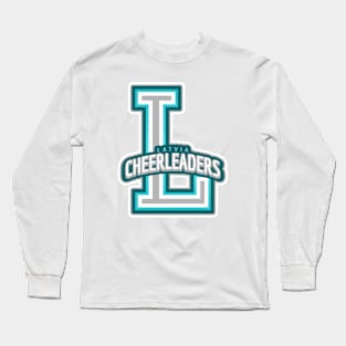 Latvia Cheerleader Long Sleeve T-Shirt